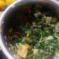 El cooksnap de coni jara cuando hizo Tortilla de acelga (Ideal para los mañositos 😊).