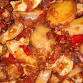Cooksnap Devi Dirgaa semasa beliau membuat Sambal Jengkol aka Sambal Jering Tua.