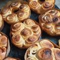 El cooksnap de Erica Barba Fink cuando hizo Torta de 80 Golpes.