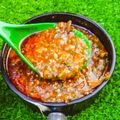 Meenat Kitchen's cooksnap of when they made Miyan kubewa danya da ganye.