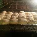 Greg's cooksnap of when they made Old Fashion Biscuits.