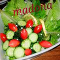 صورة من طبخات بنت الشام منى Madona ، شاركها بعد تجربة وصفة سلطه سهله