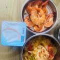 Oanh 's cooksnap of when they made Tôm Nõn Rang (Rim) Cực Phẩm.