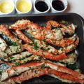 wr3add's cooksnap of when they made Garlic Crab Legs.