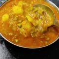 Sumanjli Meshi-Da-Dhaba का कुकस्नैप जब उन्होंने छोलिया की सब्जी (choliya ki sabzi recipe in hindi) बनाया था।