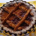 El cooksnap de Lucrecia Castillo cuando hizo Pastafrola sin azúcar con harina integral.