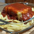 El cooksnap de Antia Carballo Antepazo cuando hizo Sándwich francesinha.