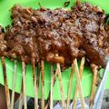 Cooksnap dari Retnonononono untuk resep Sate Jamur No Kolesterol + Saus Kacang #pr_sate