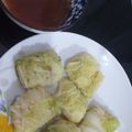 Cooksnap dari Nurul H untuk resep Sawi Putih Gulung Isi Ayam Udang Tahu