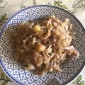 El cooksnap de Malcocinado cuando hizo Repollo salteado con manzana y pasas.