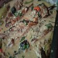 Cooksnap dari Mrs. Dhoni untuk resep Mangut Ikan Pe (pari asap) Pedas