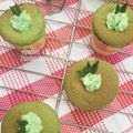 Cooksnap dari elyanied untuk resep Pandan Hokkaido Chiffon Cupcake