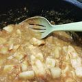El cooksnap de Hilda Lucero Garcia Segura cuando hizo Pollo en salsa, con papitas y tocino.