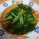 Cooksnap Julia ALeen Aireish semasa beliau membuat Sawi Tumis Air.