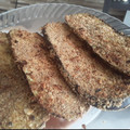 El cooksnap de Natalie camargo cuando hizo Milanesas de Berenjenas Sin Tacc.