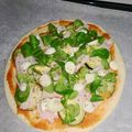 El cooksnap de Ana cuando hizo Pizza light con base de fajitas.