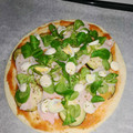 El cooksnap de Ana cuando hizo Pizza light con base de fajitas.