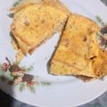 Wajiha Zafar's cooksnap of when they made Bread Omelette 😋🍽️.