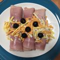 El cooksnap de Loli cuando hizo Rollitos de jamón York con aguacate y queso.