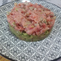 El cooksnap de Gloria Muñoz cuando hizo Cómo hacer tartar de salmón de @HungFaiTopChef.