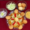 Srimayee Mukhopadhyay's cooksnap of when they made স্পেসাল ঘুগনি চাট (special ghoogni chaat recipe in Bengali).