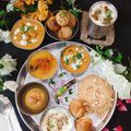 Lovely Agrawal का कुकस्नैप जब उन्होंने राजस्थानी थाली (rajasthani thali recipe in Hindi) बनाया था।