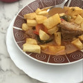 El cooksnap de Yessenia Lara Lacoma cuando hizo Estofado de costillas adobadas con patatas fritas.