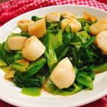 姚佩妘 的 刈菜燴干貝 cooksnap