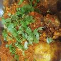 Marthak Jolly's cooksnap of when they made ભરેલા રીંગણા બટેટા નું શાક.