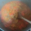 El cooksnap de Samira cuando hizo Ternera guisada con fideos.