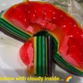 Cooksnap dari Fe untuk resep Puding Pelangi / Pudding Rainbow
