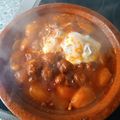 El cooksnap de Yolanda cuando hizo Tajine de carne picada.