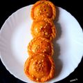 Sanuber Ashrafi's cooksnap of when they made Chandrakala.