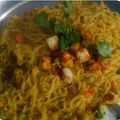 PujaDhiman's cooksnap of when they made Vegetable maggi.