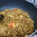Cooksnap Nur Dhunaa AB Maleq semasa beliau membuat Bihun goreng simple.