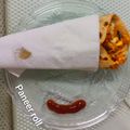 pinky makhija का कुकस्नैप जब उन्होंने वेज पनीर रोल (veg paneer roll recipe in Hindi) बनाया था।