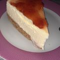 El cooksnap de Janire Fernandez cuando hizo Tarta de queso fría.