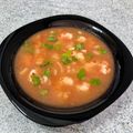 El cooksnap de Alicita cuando hizo Ceviche de Camarón.