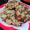 El cooksnap de Ailen Antunes cuando hizo Buñuelos de acelga, jamón y queso.