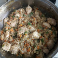 El cooksnap de matiasortizgarcia cuando hizo Quinoa con pollo, soja y miel.
