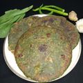 Dipika Bhalla's cooksnap of when they made मेथी पनीर स्टफ पराठा (methi paneer stuffed paratha recipe in marathi).