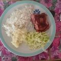 El cooksnap de Fernanda Aldana cuando hizo Costillitas de cerdo en salsa bbq.