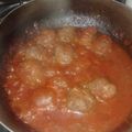 El cooksnap de Maria Angel Suarez Otero cuando hizo Albóndigas... Explosión de 🍅.