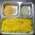 Shweta Khode Thengadi's cooksnap of when they made कांदा पोहे (kanda pohe recipe in marathi).
