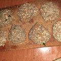 El cooksnap de Male cuando hizo Hamburguesas de lentejas y zanahoria (vegan).
