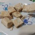 El cooksnap de Marina Pistola cuando hizo Mantecol Casero(postre a base de pasta de maní).