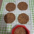 El cooksnap de Fabiana Martinez cuando hizo Hamburguesas de lentejas.