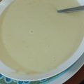 El cooksnap de Maria Vairetti cuando hizo Sopa crema de cebolla, puerro y papas o vichyssoise 🇨🇵.