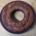 El cooksnap de cristian sanchez cuando hizo Bizcocho de ColaCao y yogur.