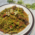Cooksnap dari Wulan Surbakti untuk resep Oseng Bunga Pepaya
